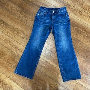 Stylish Blue Flare Women's Jeans